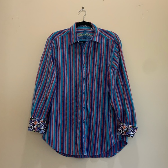 Robert Graham Knightsbridge Classic Fit Sport Shirt - Black - FINAL SALE main image 1